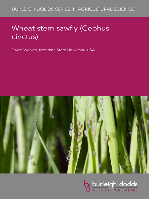 Title details for Wheat stem sawfly (Cephus cinctus) by David Weaver - Available